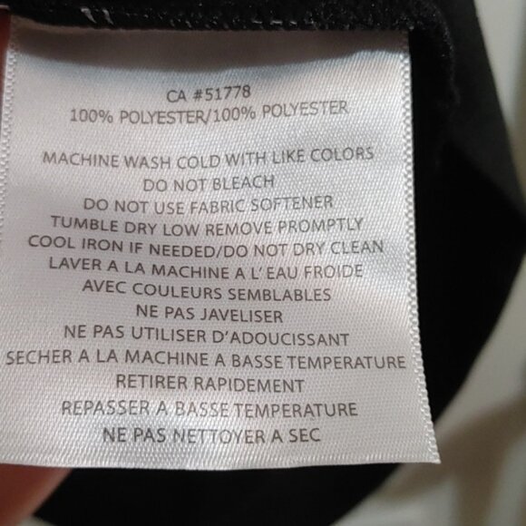 3/$25 FVD Fraser Valley Diving sports team black stretchy shirt S - Picture 6 of 6